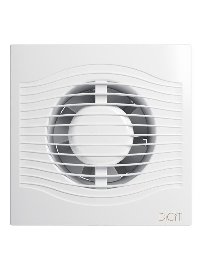 SLIM 4C, Вентилятор осевой вытяжной с обратным клапаном D 100 SLIM 4C