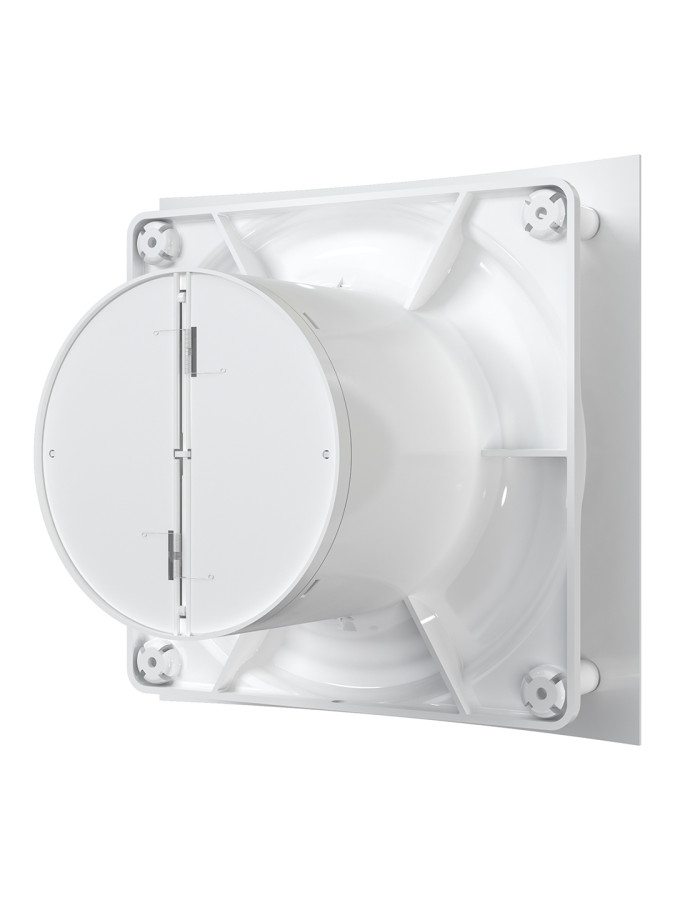 QUADRO 4C, Вентилятор осевой вытяжной с обратным клапаном D100 QUADRO 4С