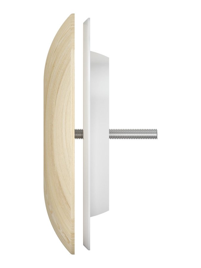 15DW pine,, Анемостат приточно-вытяжной регулируемый для бань и саун, с фланцем D150 (СОСНА) 15DW